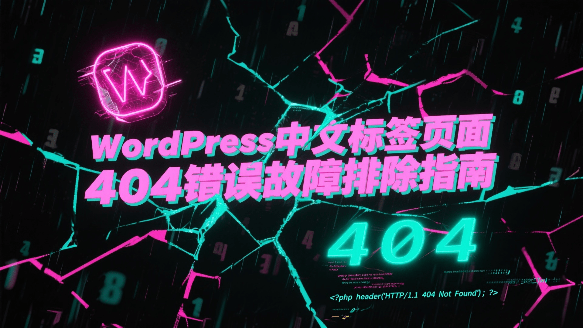 WordPress中文标签页面404错误故障排除指南-橙洛网-ChengLo.Com